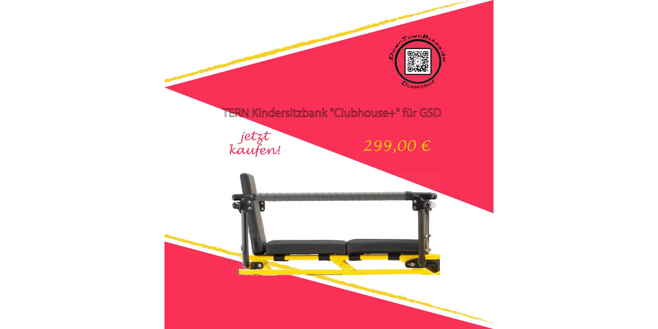 TERN Kindersitzbank „Clubhouse+ für GSD