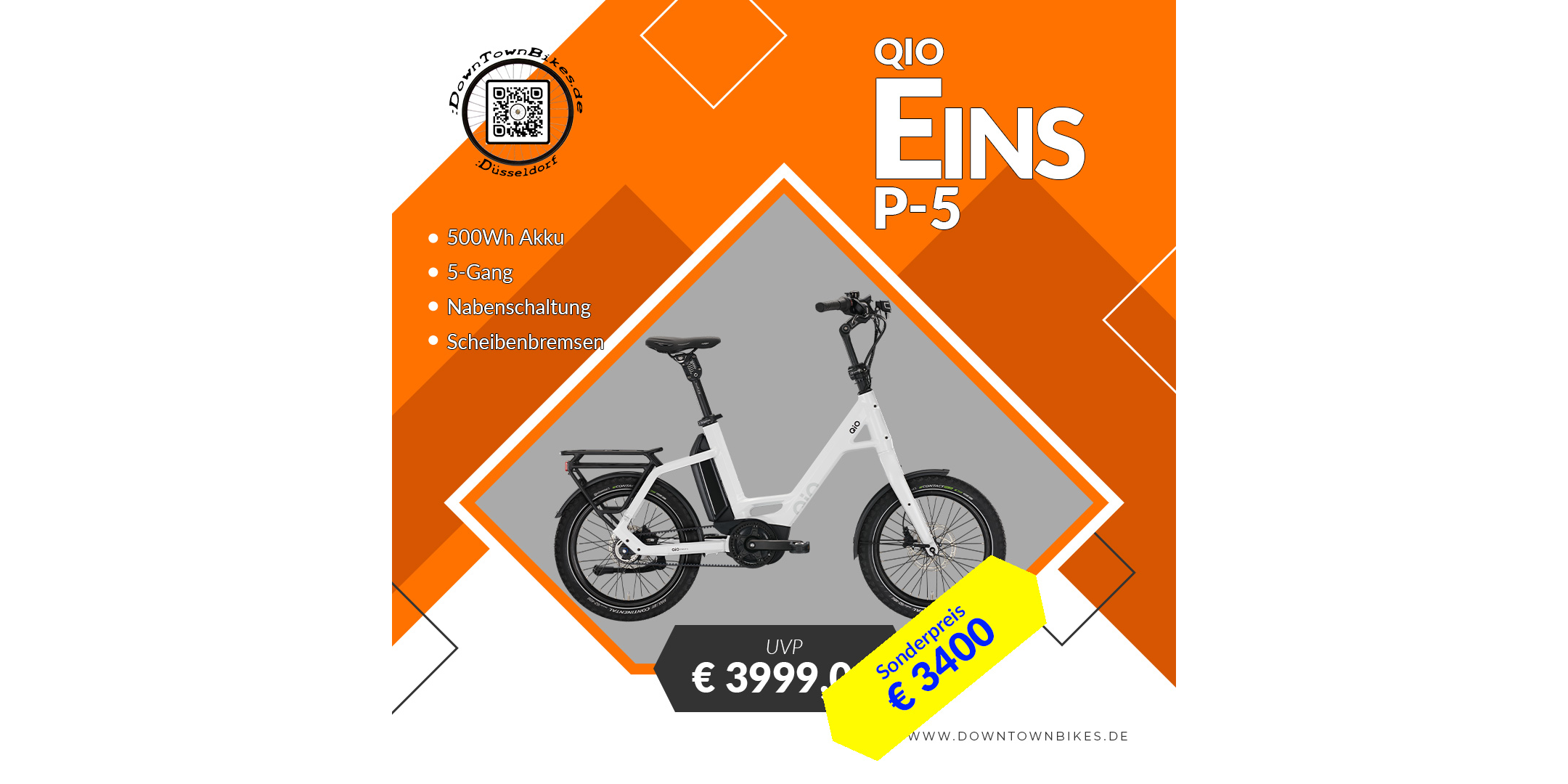 E-Bike Qio Kompaktrad P-5: Eine Revolution in Düsseldorf’s Fahrradwelt