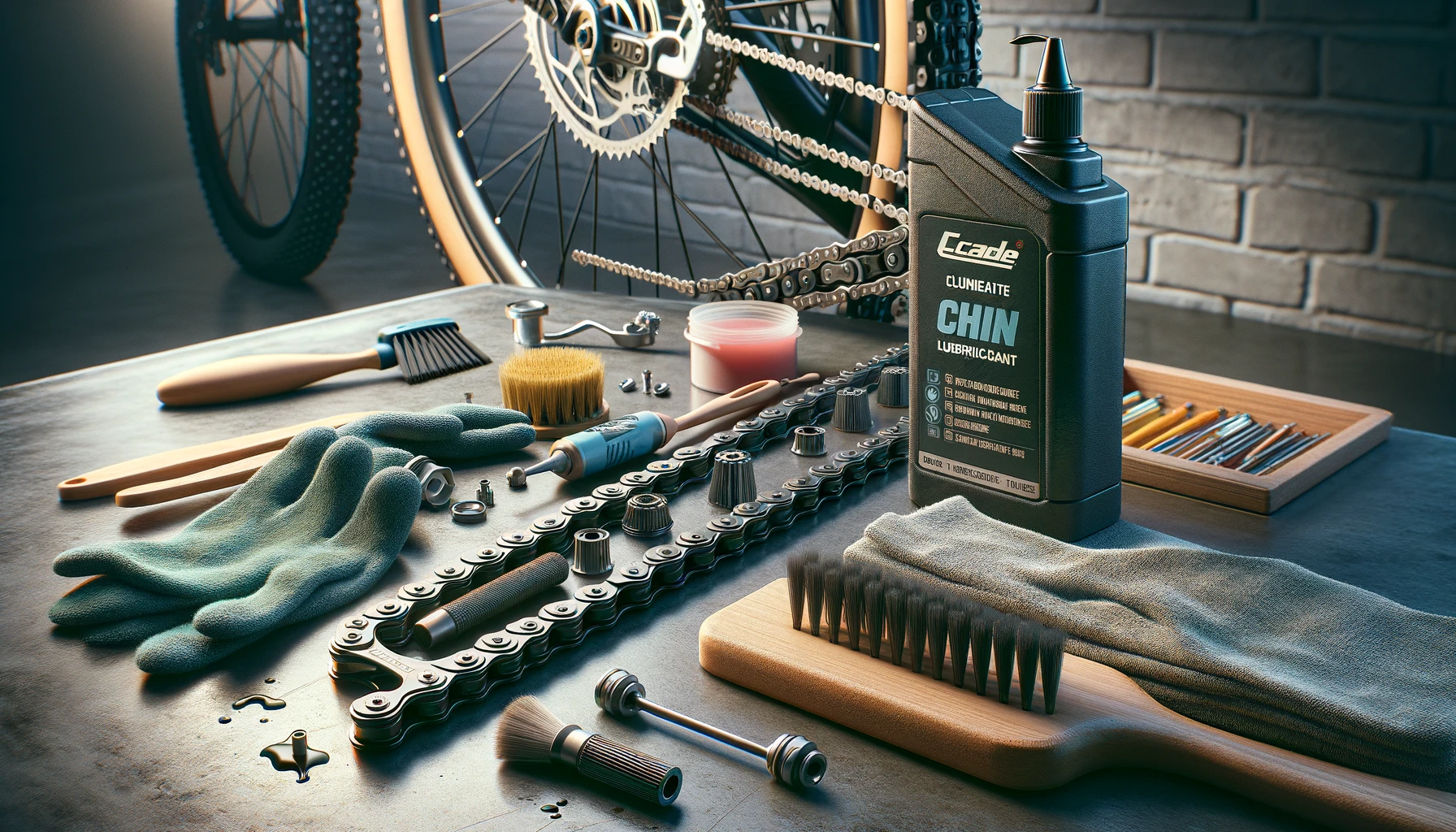 Wie kann ich meine Fahrradkette richtig schmieren?