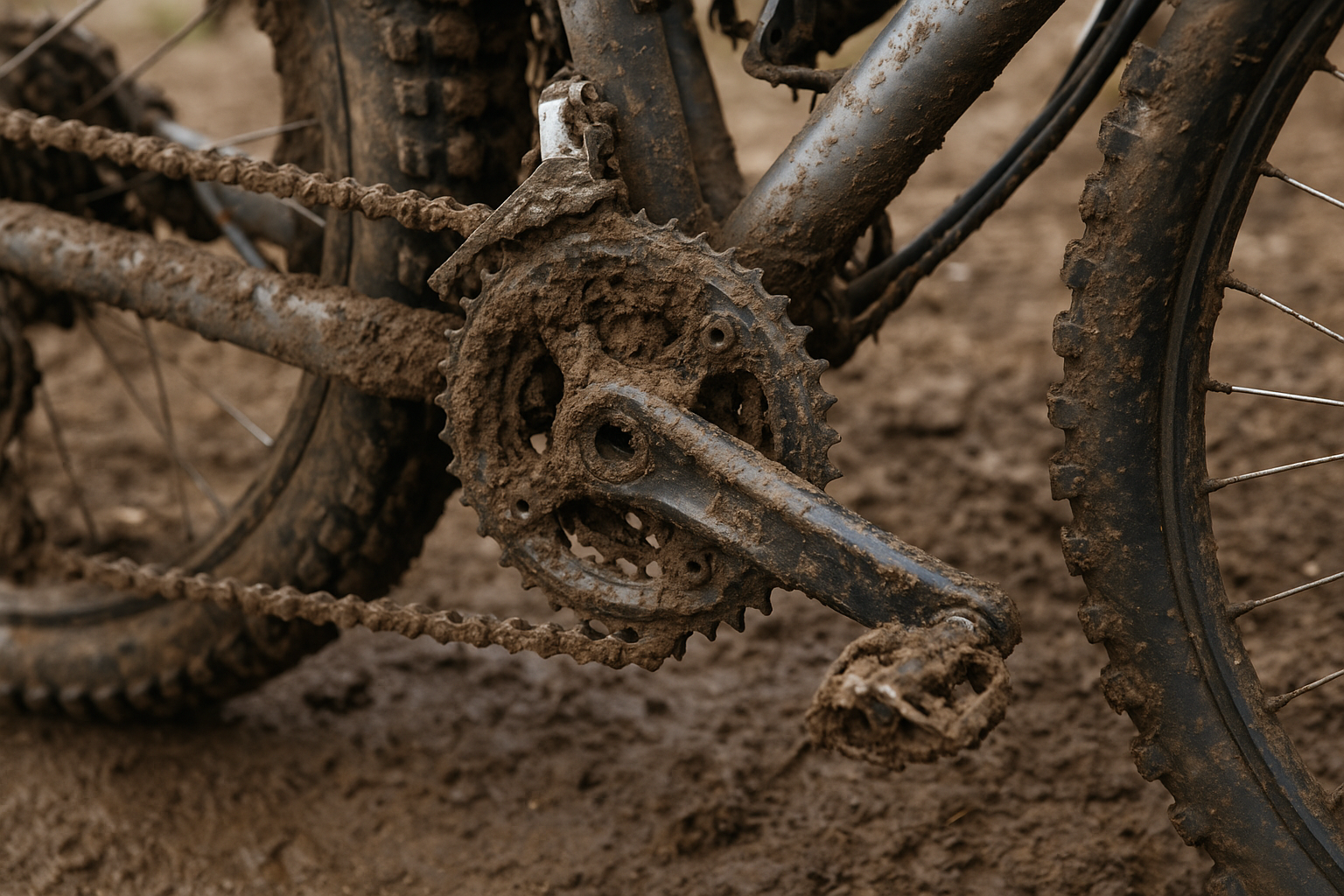 Was sind die besten Methoden, um Schlamm aus der Fahrradkette zu entfernen?