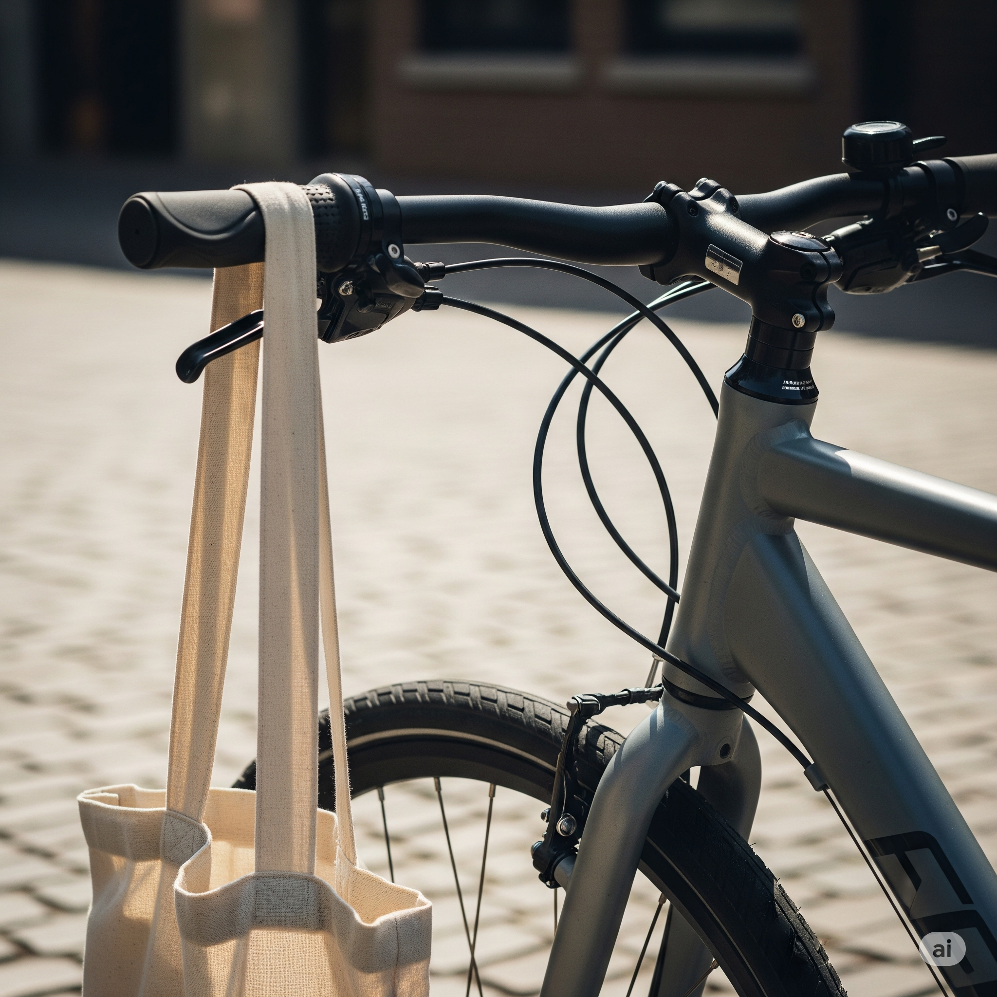 Wie kann eine Tasche am Lenker zu schweren Unfällen führen?