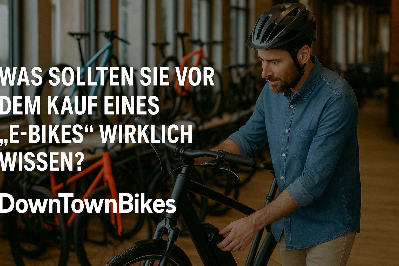 Was sollten Sie vor dem Kauf eines „E-Bikes“ wirklich wissen?