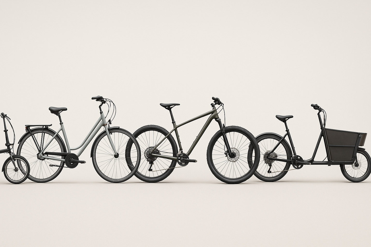 Welche Fahrradtypen gibt es und für wen sind sie geeignet?